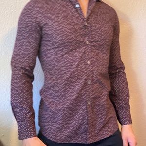 Paul smith shirt with heart patterns